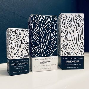 NEW Naked & Thriving Face Serum & Oil